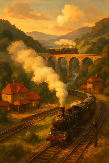 Rail Nation key art